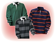 Rugby lines Rugby Shirts collection is sure to have the right apparel for your office's needs